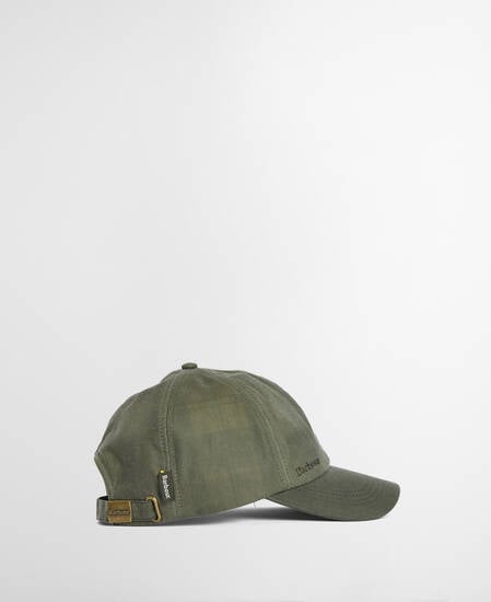 Waxed Sports Cap Light Moss