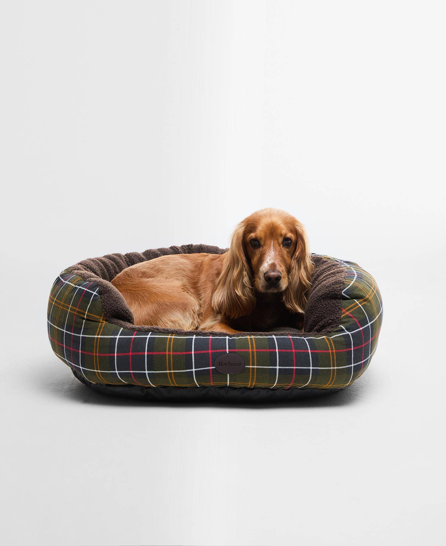 Snuggle Dog Bed 30" Classic Tartan image number 0