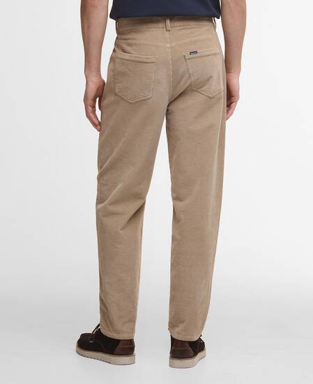 Pantaloni in velluto stretch a coste sottili dalla vestibilità regular Washed Stone Pantaloni in velluto stretch a coste sottili dalla vestibilità regular Washed Stone