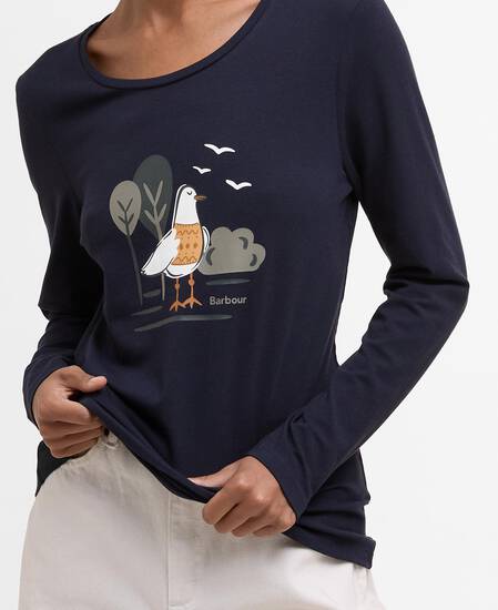 Langarmshirt Lossie Navy