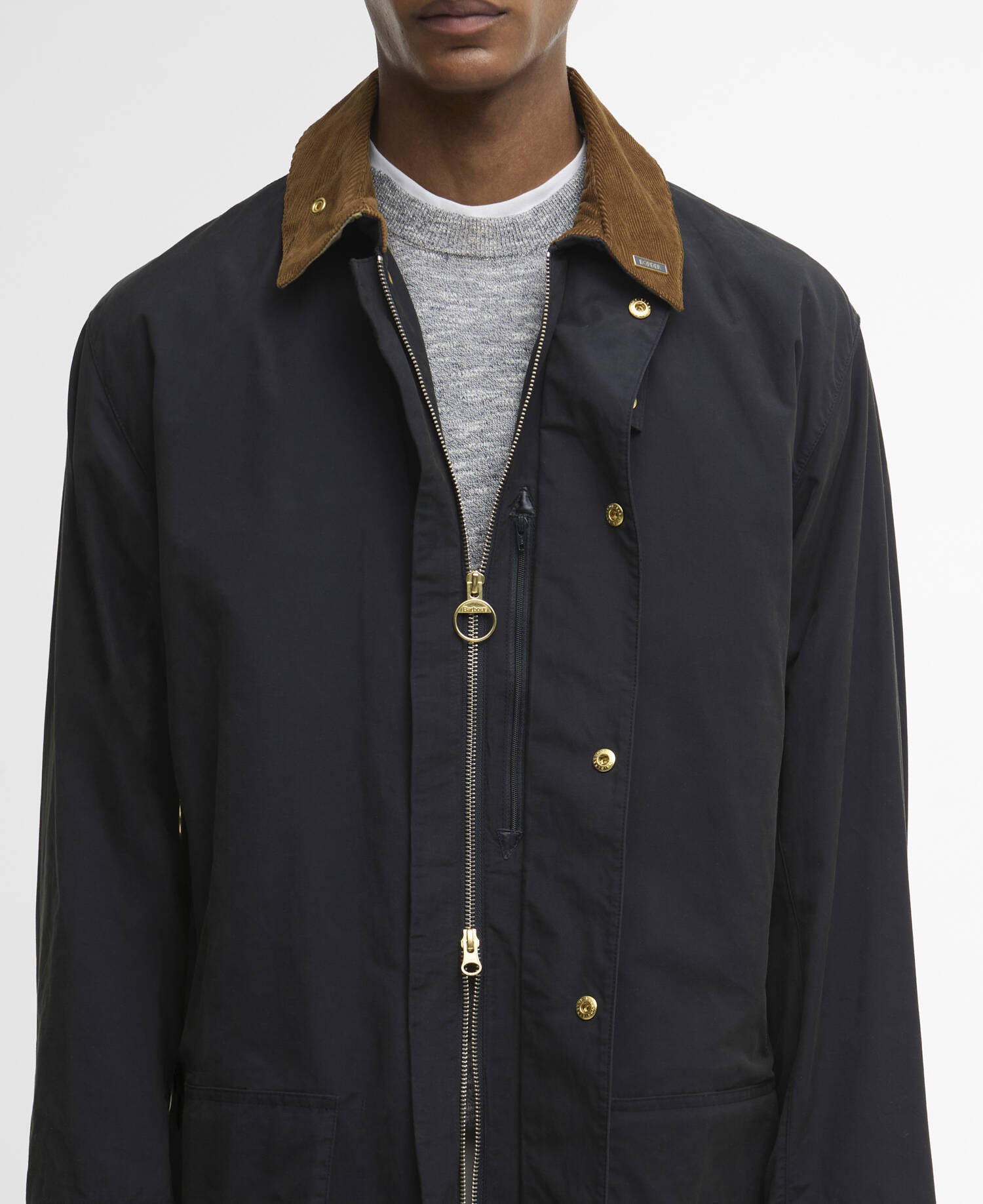 Icons Border Casual Jacket Dark Navy image number 3