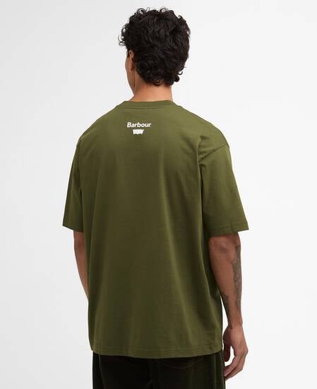 Barbour x Levi's Graphic T-Shirt Canvas Olive