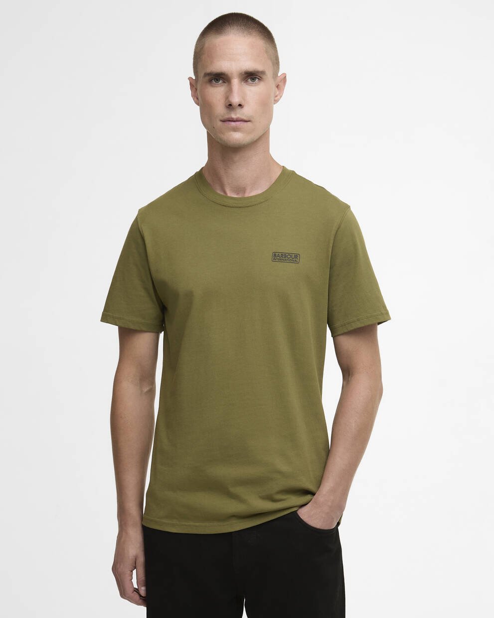 T-shirt con logo piccolo