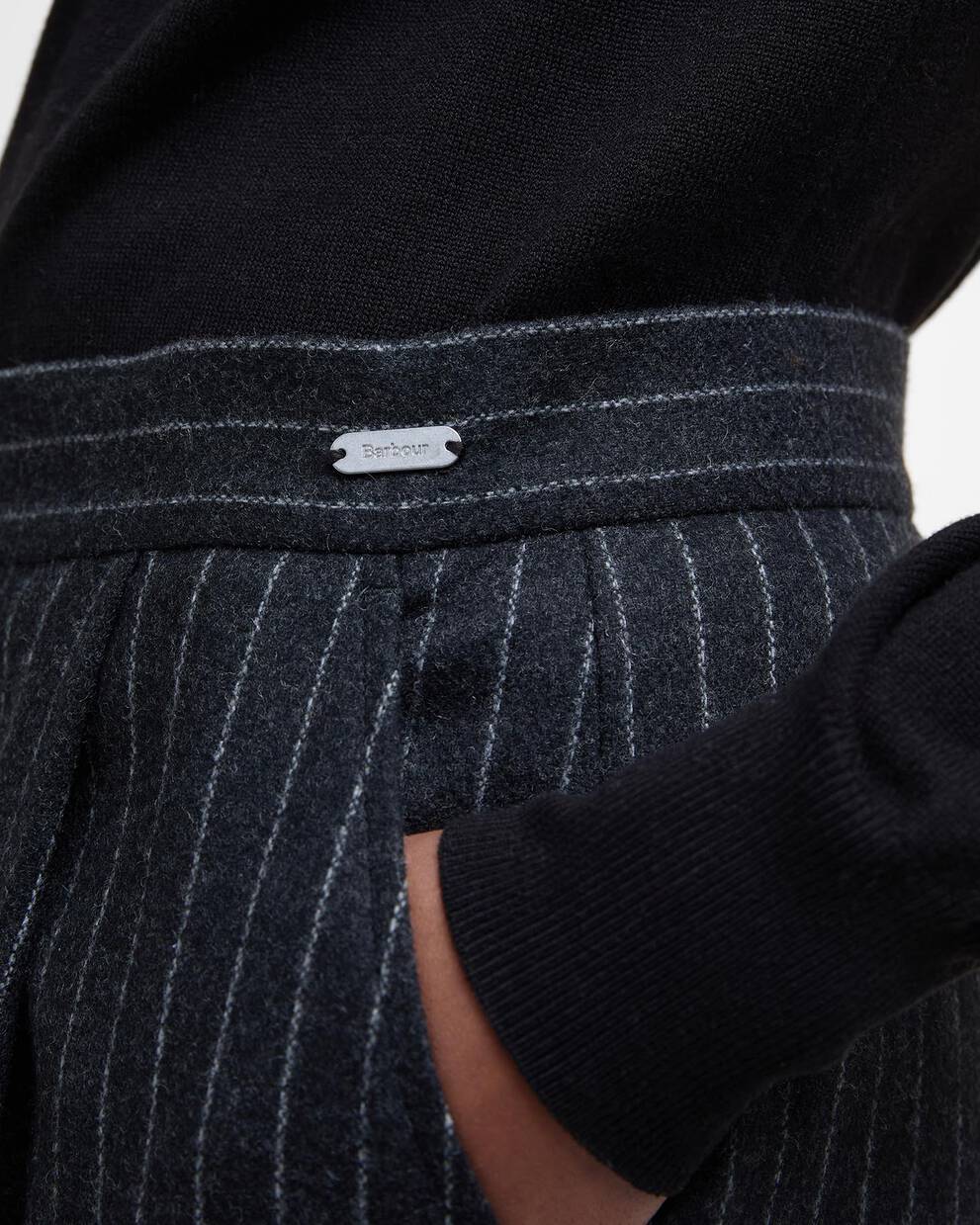 Pantaloni a righe a gamba ampia Blakely