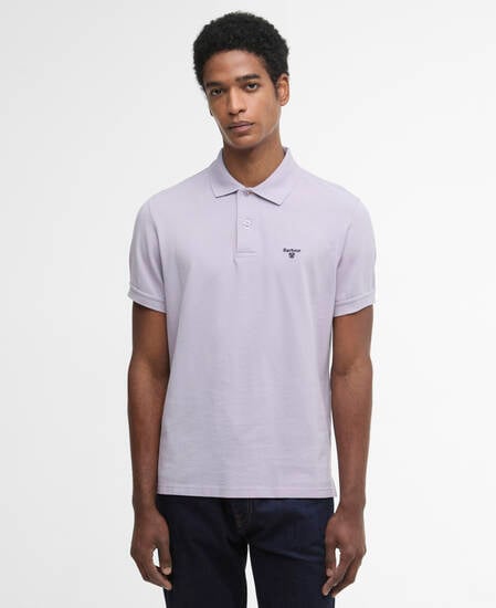Lightweight Sports Short-Sleeved Polo Shirt Heather Mist