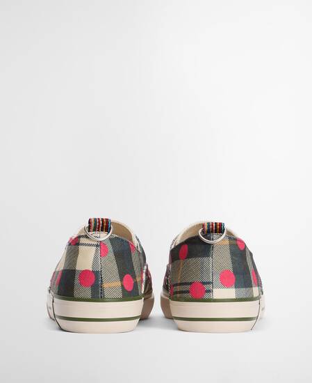 Paul Smith Loves Barbour Herren Sneaker Plimsolls Ancient Tartan