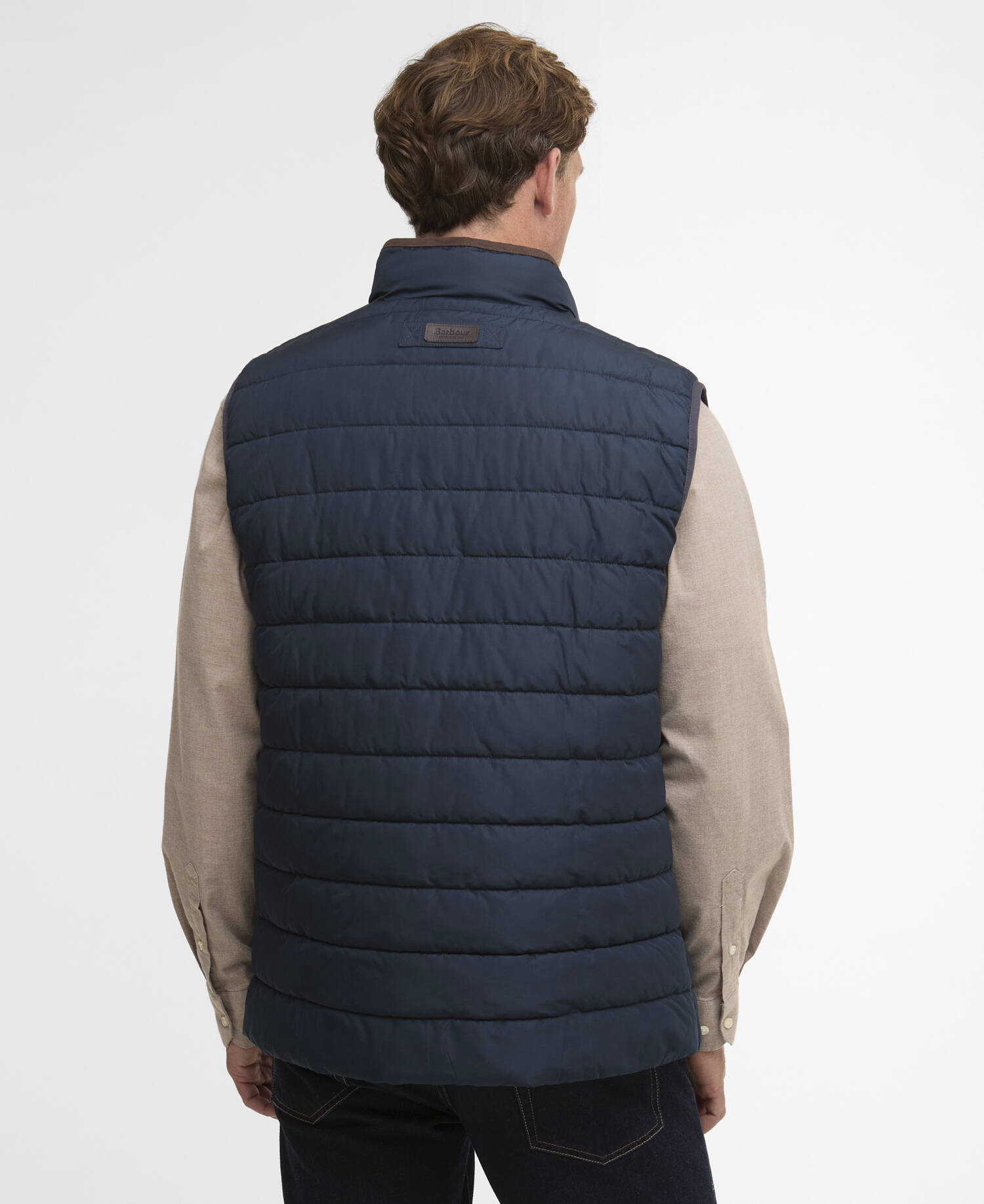 Broughton Quilted Gilet Navy image number 2