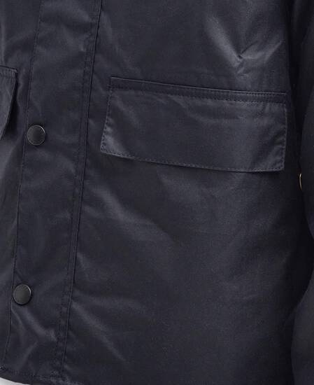 Spey Slim Waxed Jacket Classic Navy