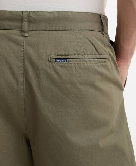 Sherburn Shorts Dusty Olive