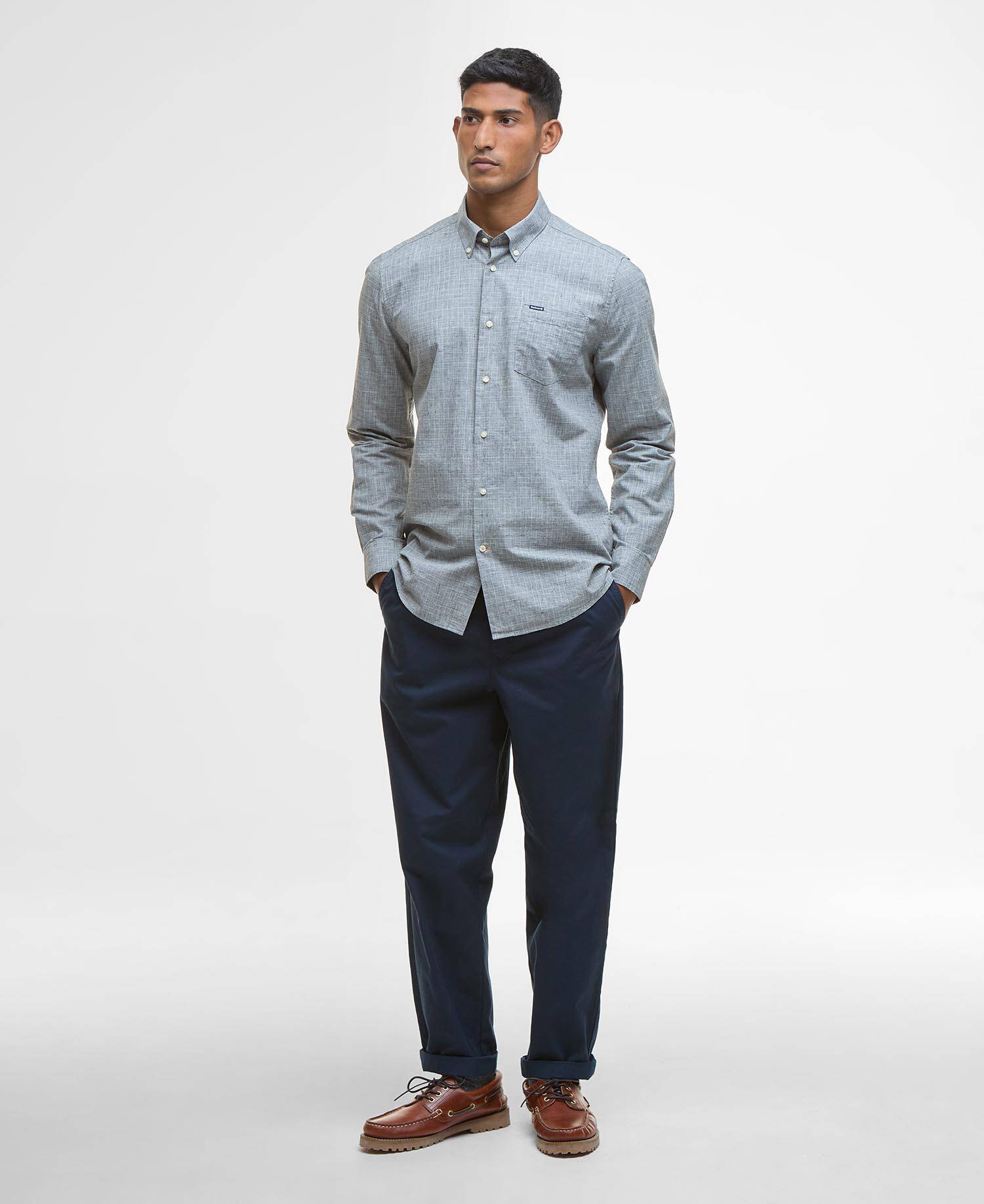 Wester Slub Tailored Shirt image number 1