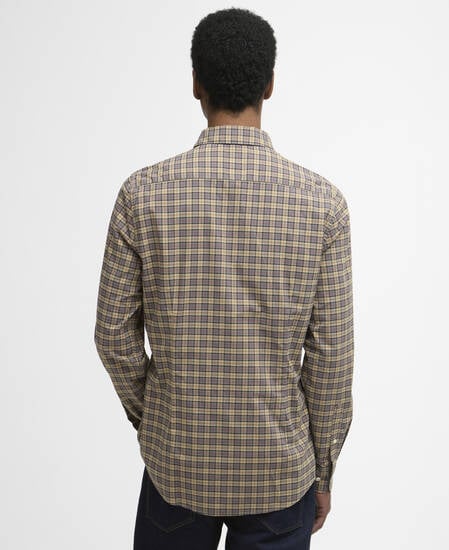 Lomond Tailored Long-Sleeved Shirt Dress Tartan