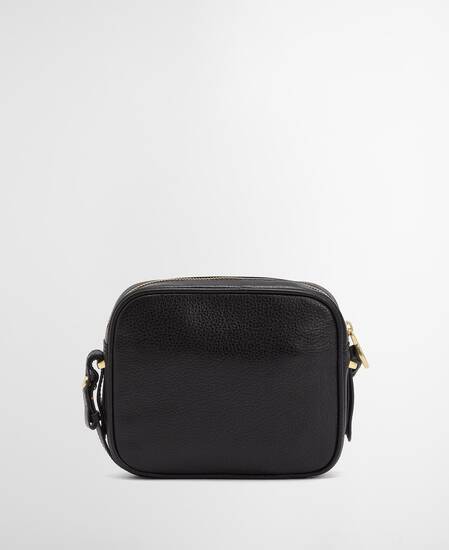 Daphne Leather Crossbody Bag Black