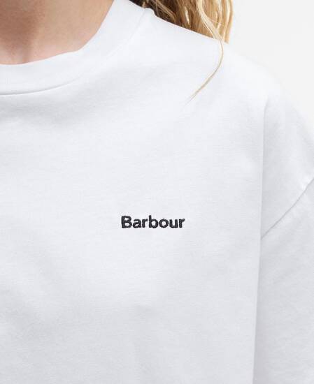 T-shirt oversize Jema White