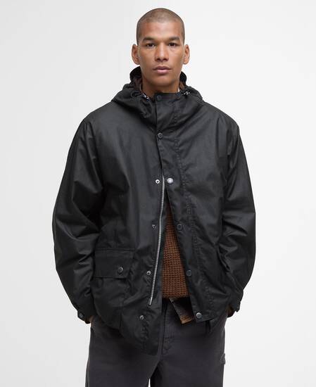 Tide Wax Jacket Black