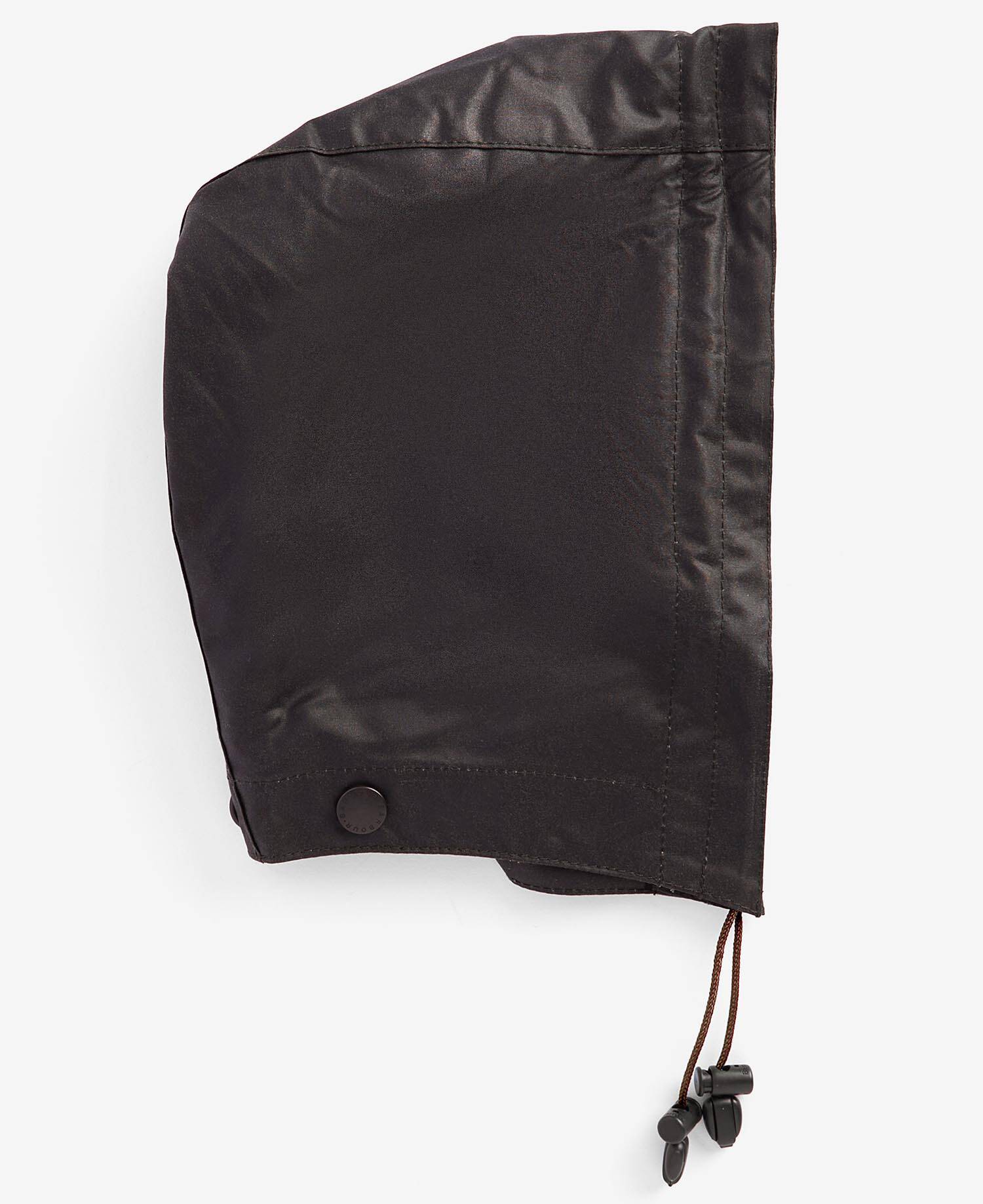 Waxed Cotton Plain Hood Olive image number 0