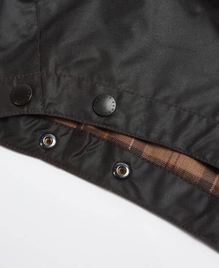 Waxed Cotton Hood Rustic