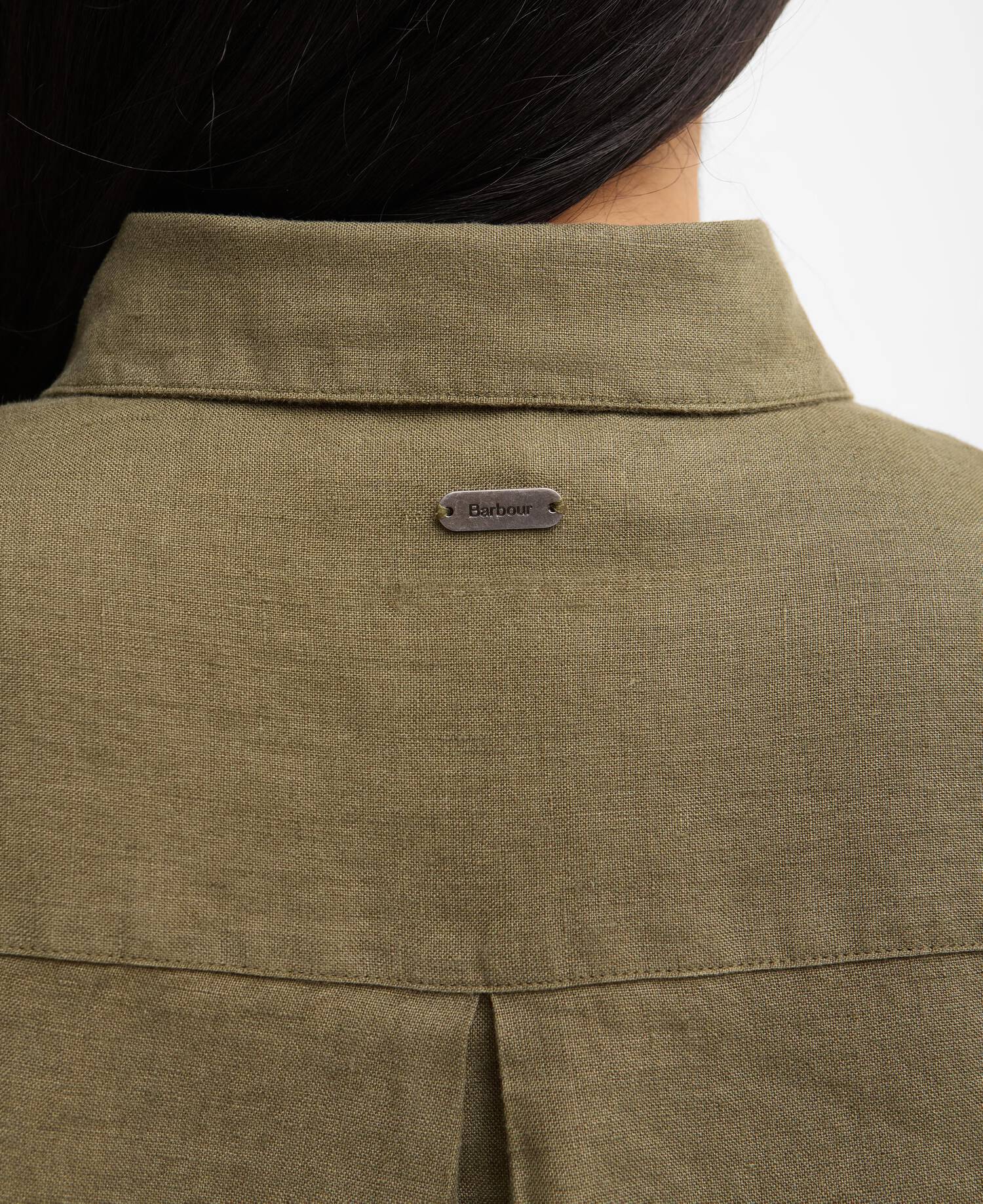 Bluse Marine Long-Sleeved Relaxed Dusky Khaki image number 3