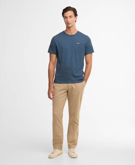 Langdon Pocket T-Shirt Dusk Blue