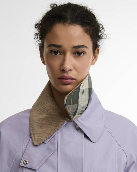 Cropped Beadnell Casual Jacket Heather Mist/Ancient/Timberwolf