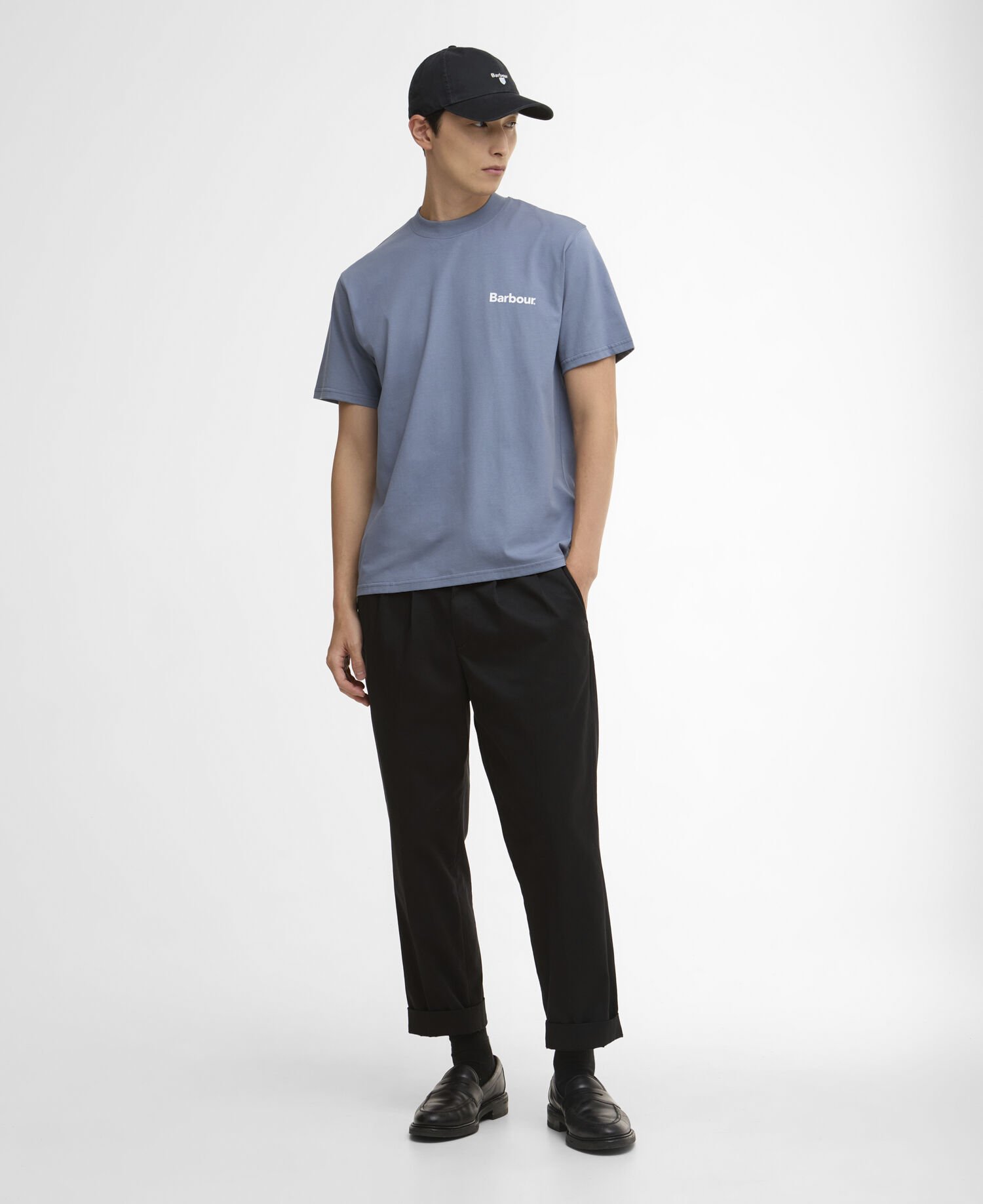 T-Shirt Camber Oversized Washed Blue