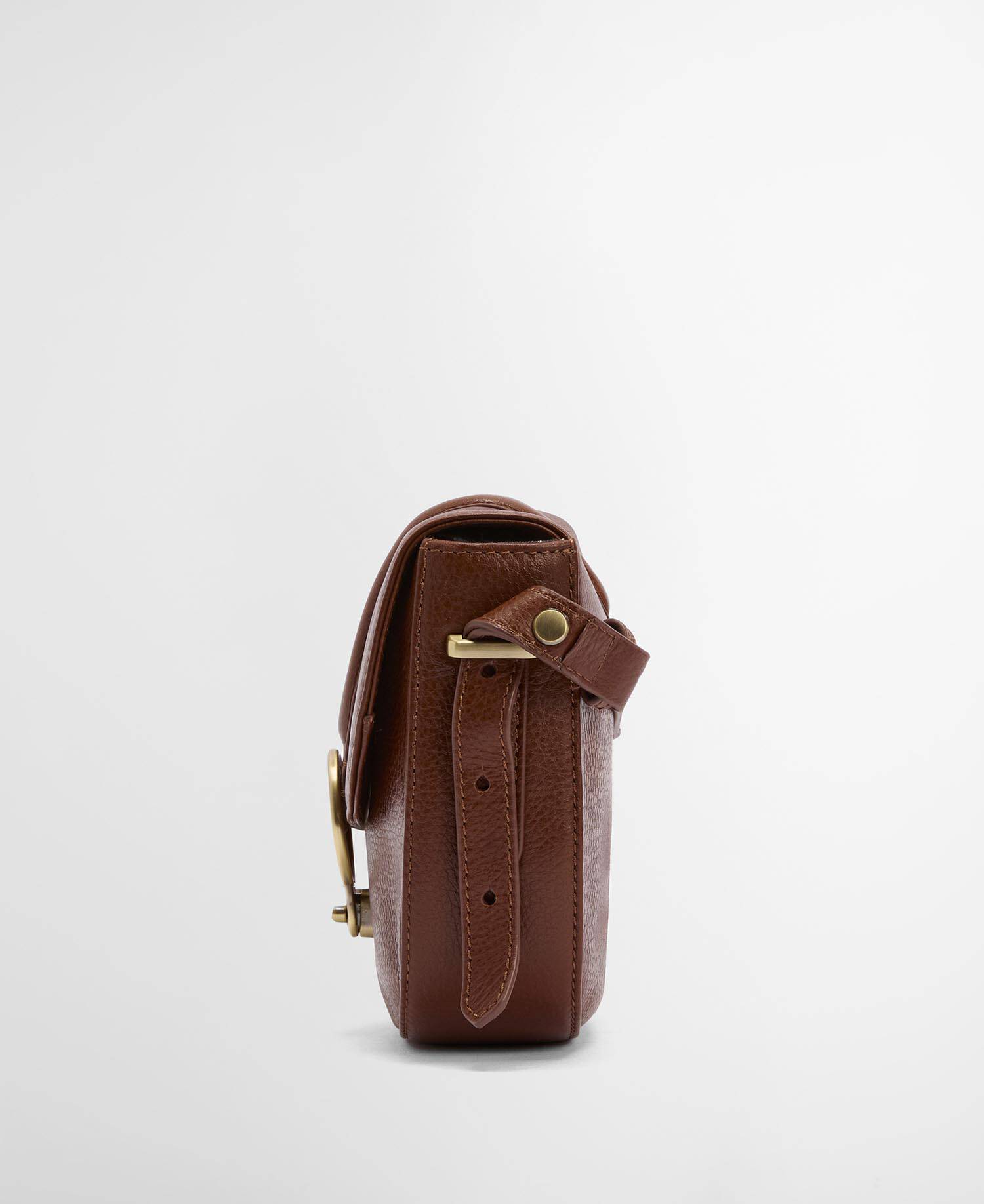 Elm Leather Crossbody Bag Brown image number 1