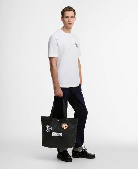Barbour x Baracuta Tote Bag Black Badge