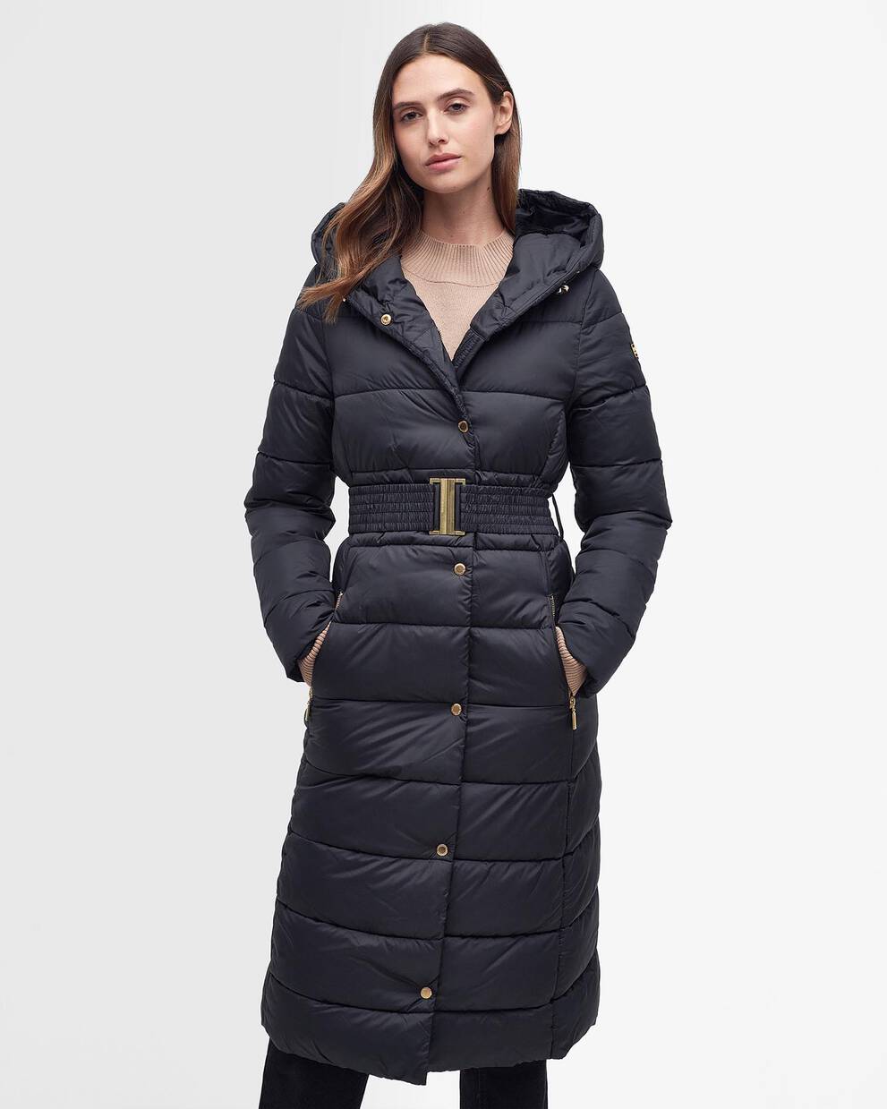 Track Line Quilted Jacket