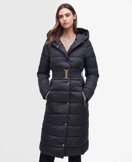 Track Line Quilted Jacket Classic Black