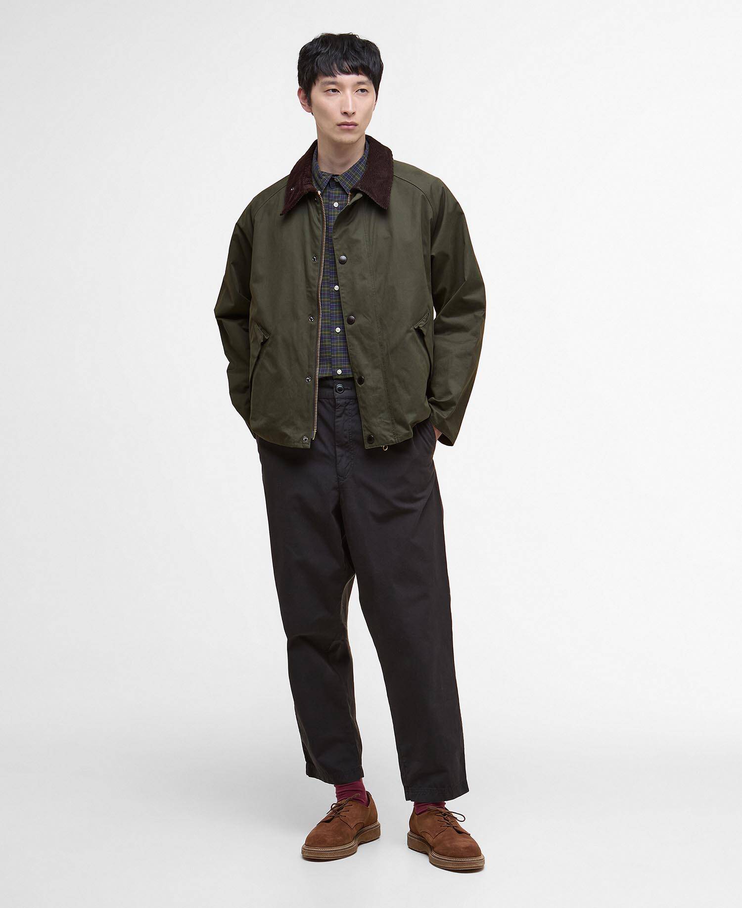 Transporter Oversized Casual Jacket Sage image number 1