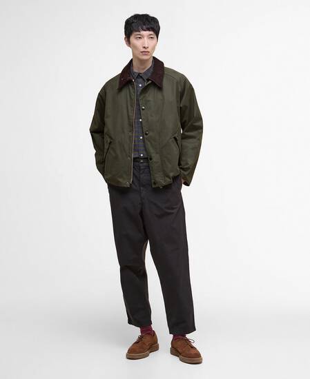 Transporter Oversized Casual Jacket Sage