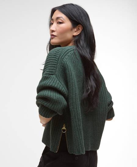 Maglione girocollo Lilian Olive