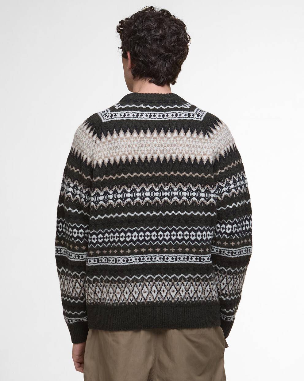Hase Fair Isle Crew Neck Jumper