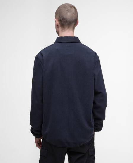 Albby Microfleece Overshirt Dark Navy
