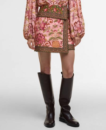 Mini gonna Thais Barbour FARM Rio Tropical Print