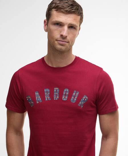 Boughs Graphic T-Shirt Biking Red Boughs Graphic T-Shirt Biking Red