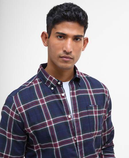 Crossfell Tailored Long-Sleeved Shirt Inky Blue Crossfell Tailored Long-Sleeved Shirt Inky Blue