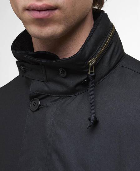Wachsjacke Editor Black