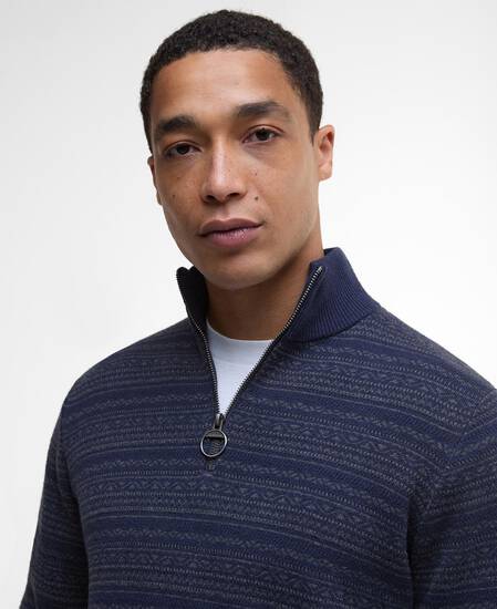 Dartfield Half-Zip Jumper Navy