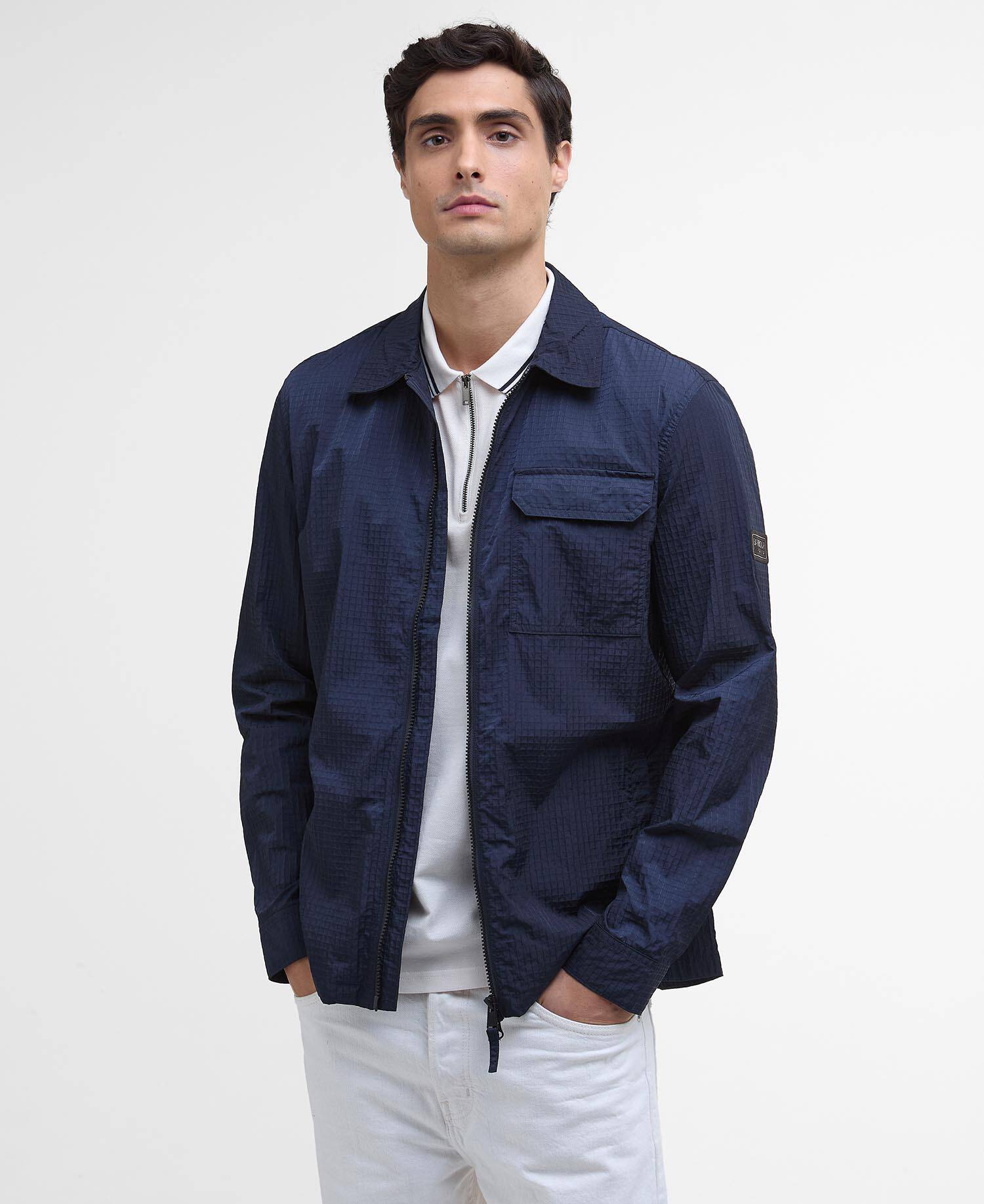 Rosso Ripstop Overshirt image number 0