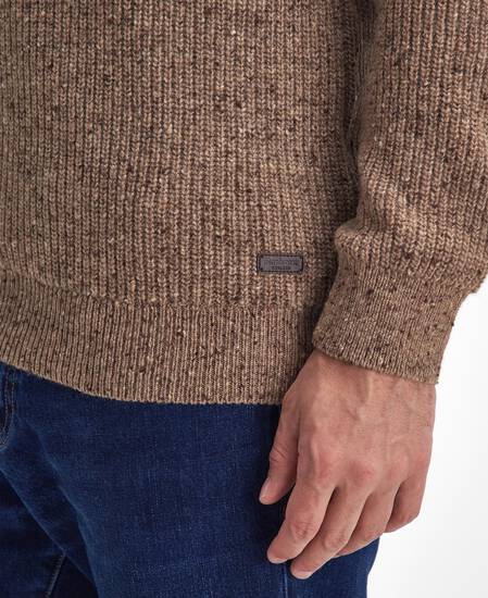Raisthorpe Crew Neck Jumper Stone