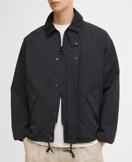 Transport Nylon Casual Jacket Black