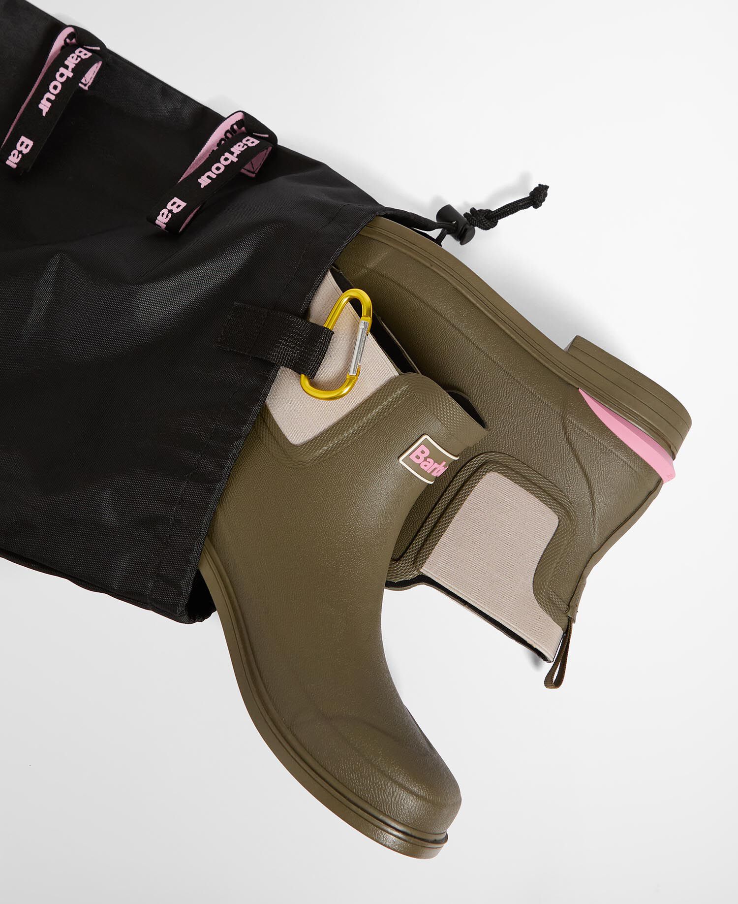 Abbeyfield Packable Ankle Wellingtons Olive