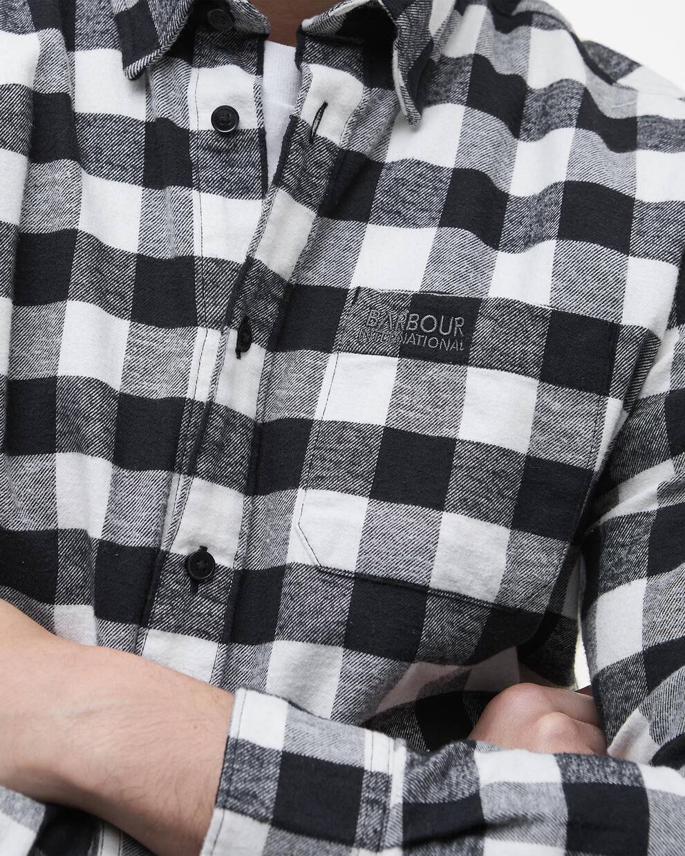 Blackstreak Gingham Long-Sleeved Shirt