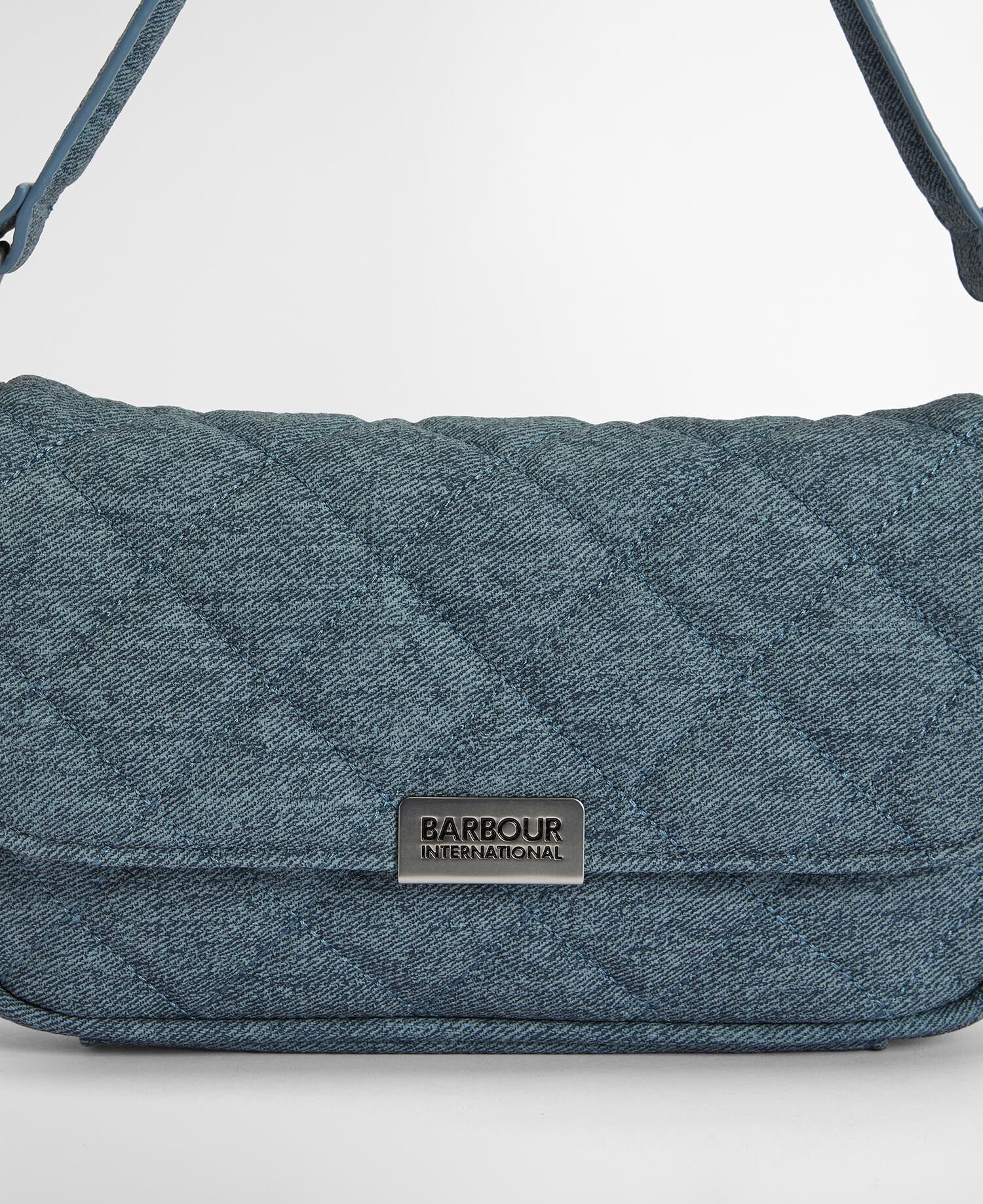 Denim Mini Soho Crossbody Bag Light Denim