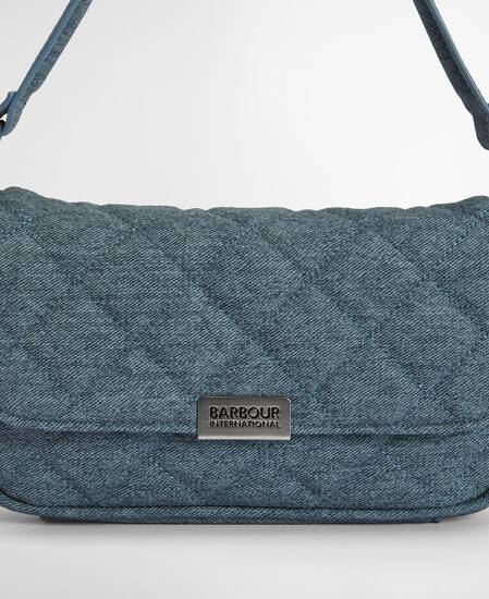 Denim Mini Soho Crossbody Bag Light Denim