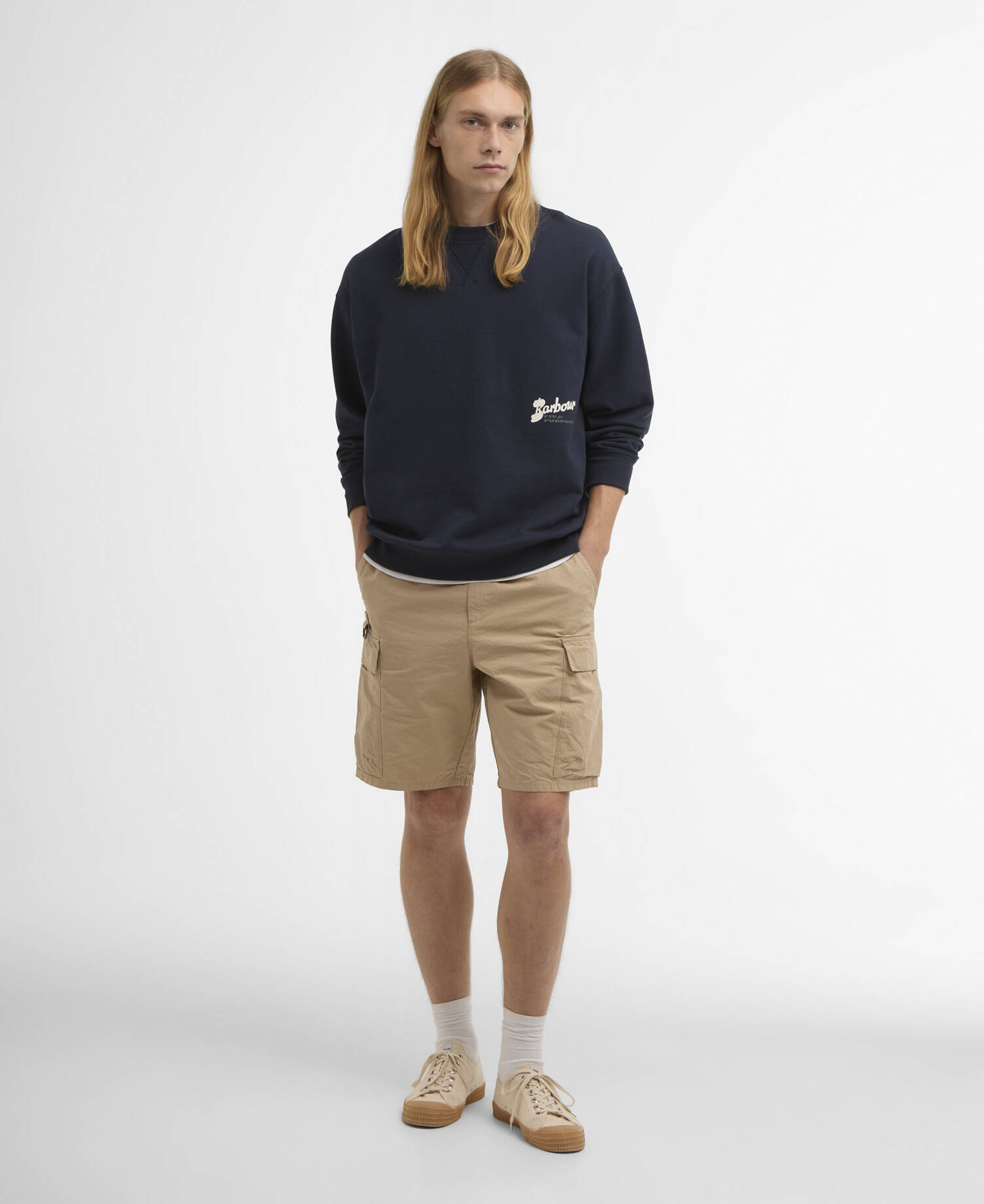Blythe Crew Neck Jumper Navy image number 1