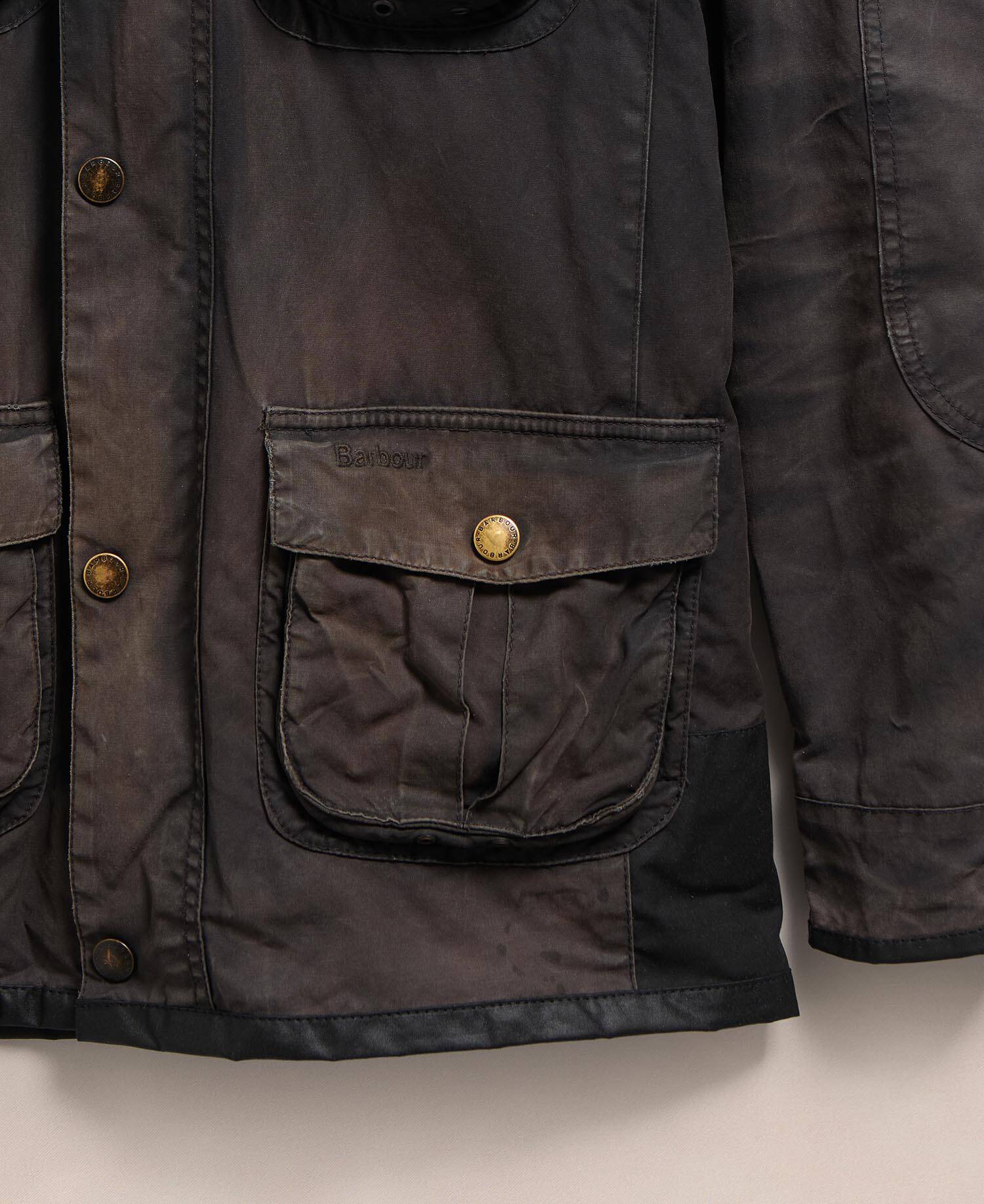 Barbour Re-loved Men's Corbridge Waxed Jacket - Size S image number 3