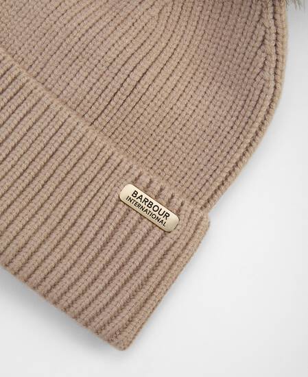 Mallory Pom Beanie Oat