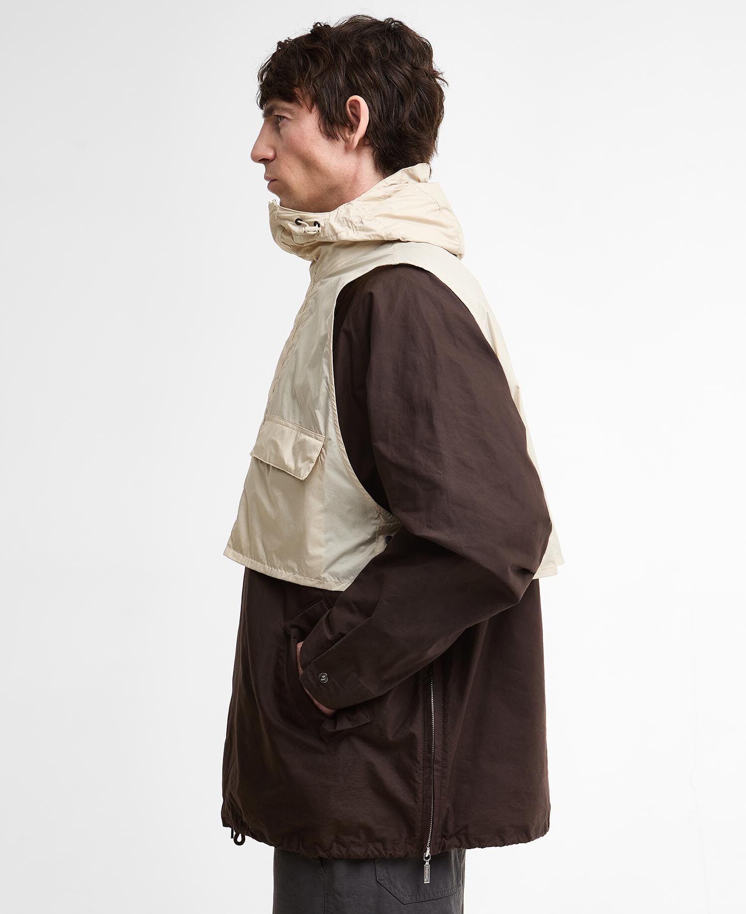 Giacca casual Transport Smock Barbour x Kaptain Sunshine Light Olive