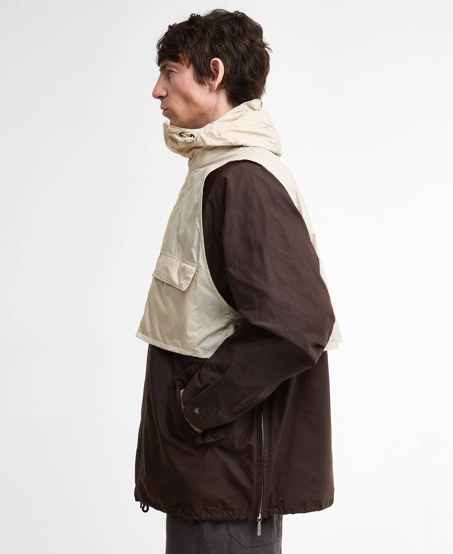 Giacca casual Transport Smock Barbour x Kaptain Sunshine Light Olive image number 3